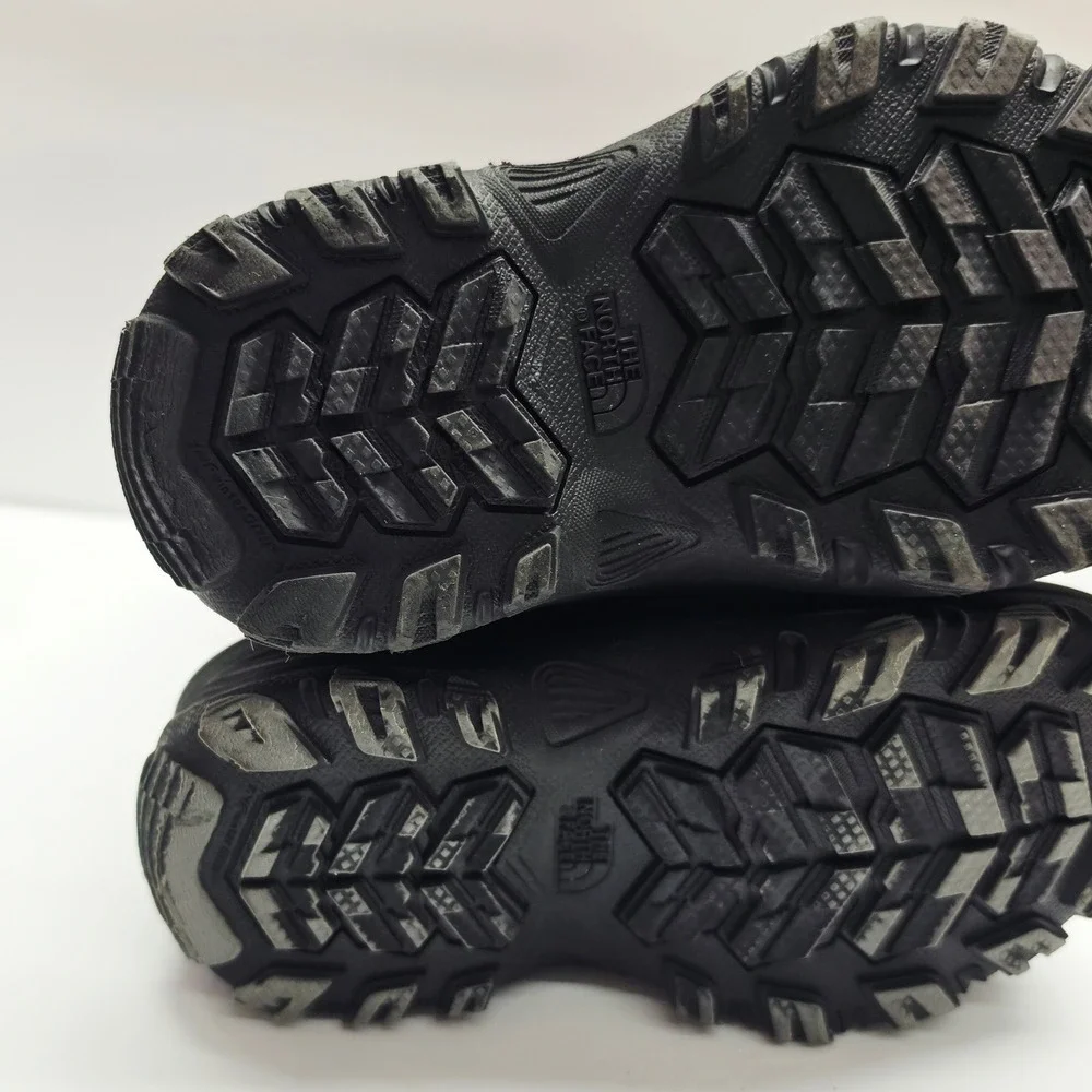 The North Face Alpenglow Winter Boots Kids 13 Grey Pink Waterproof NF0A2T5P